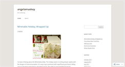 Desktop Screenshot of angelamaskey.com