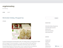 Tablet Screenshot of angelamaskey.com